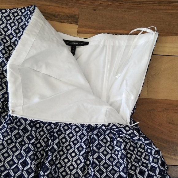 WHBM tiered strapless dress - Picture 5 of 8